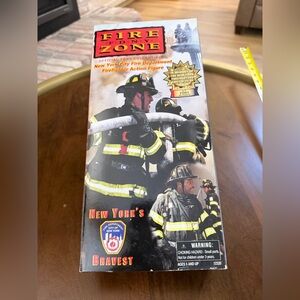 FDNY Fire Zone Firefighter Action Figure – 9/11 Memorial – Boxed Collectible!